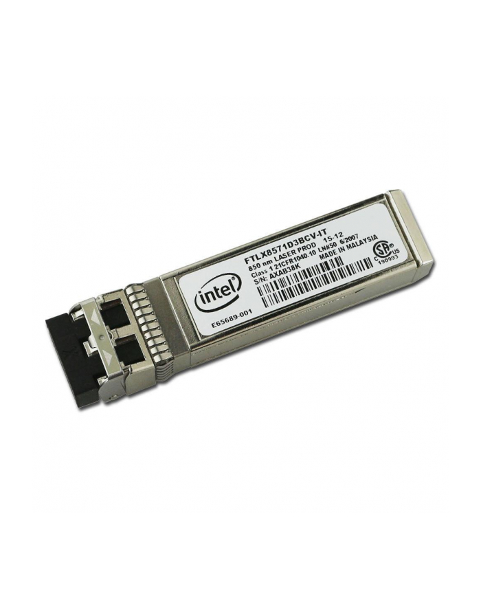 Intel Ethernet SFP+ srebrny Optics główny