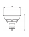Philips Master LEDspot MR16 6,5W GU5.3 12V - 36° 827 2700K - nr 2
