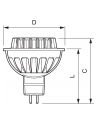 Philips Master LEDspot MR16 8W GU5.3 12V - 24° 830 3000K - przyciemialna - nr 2