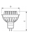 Philips Master LEDspot 8W GU5.3 MR16 830 - 3000K 36 stopni - przyciemialna - nr 2