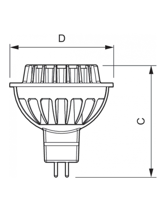 Philips Master LEDspot 8W GU5.3 MR16 830 - 3000K 36 stopni - przyciemialna główny