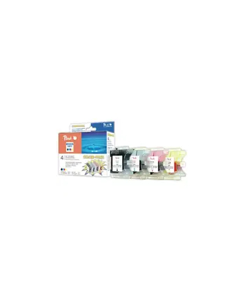 Tusz PEACH PI500-10  R Brother LC-1000, LC-970 (do DCP-130 C) combipack, black/c