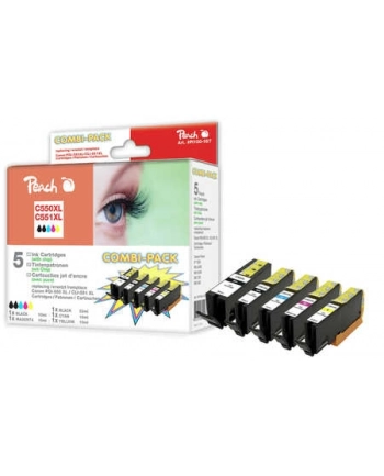 Tusz PEACH PI100-167 K Canon PGI-550 XL, CLI-551 XL (do Pixma IP 7200 Series),