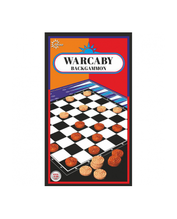ABINO Gra Warcaby Backgammon