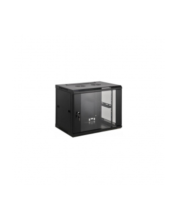 Intellinet Network Solutions Intellinet Szafka wisząca 19'' 9U/600 mm szklane drzwi zmontowana czarna