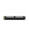 Netrack patchpanel 10'', 12 - portów kat. 5e UTP LSA, bez wspornika - nr 7