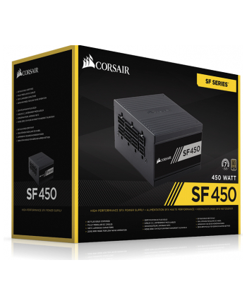 Corsair zasilacz SF Series450-450 Wat 80 PLUS Gold Certified High PerformanceSFX