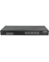 Intellinet Gigabit Switch 16x10/100/1000 PoE/PoE+ 220W endspan rack 19'' - nr 19