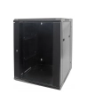 Intellinet Network Solutions Intellinet Szafka wisząca 19'' 15U/550 mm szklane drzwi dwusekcyjna czarna - nr 8