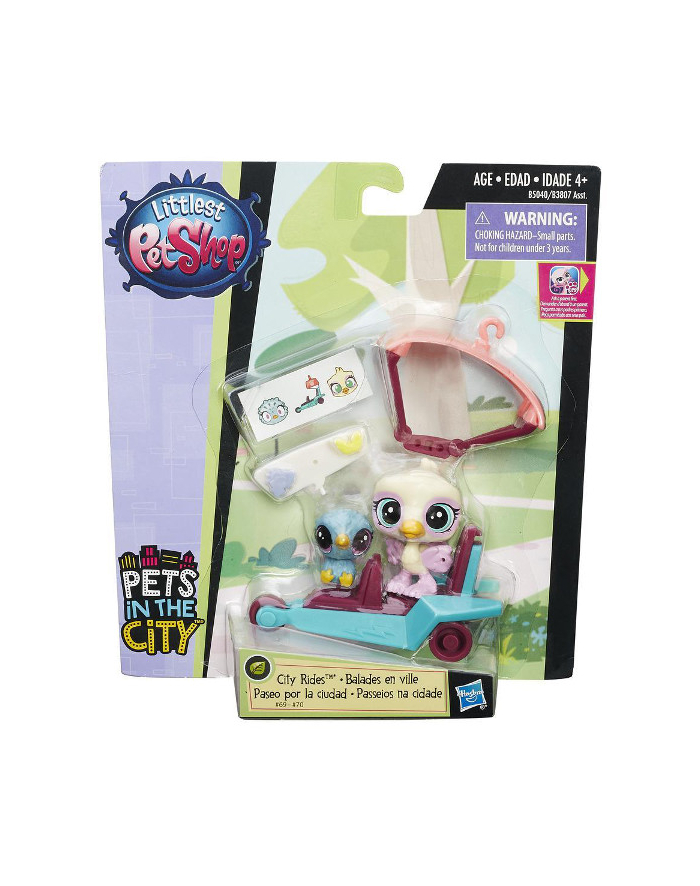 HASBRO LPS City Rides, Struś i Kiwi główny