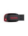 Sandisk Flashdrive Cruzer Blade 128GB USB 2.0 czarno-czerwony - nr 35