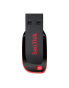 Sandisk Flashdrive Cruzer Blade 128GB USB 2.0 czarno-czerwony - nr 24