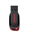 Sandisk Flashdrive Cruzer Blade 128GB USB 2.0 czarno-czerwony - nr 27