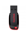 Sandisk Flashdrive Cruzer Blade 128GB USB 2.0 czarno-czerwony - nr 36