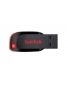 Sandisk Flashdrive Cruzer Blade 128GB USB 2.0 czarno-czerwony - nr 18