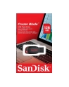Sandisk Flashdrive Cruzer Blade 128GB USB 2.0 czarno-czerwony - nr 21