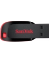 Sandisk Flashdrive Cruzer Blade 128GB USB 2.0 czarno-czerwony - nr 70