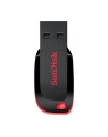 Sandisk Flashdrive Cruzer Blade 128GB USB 2.0 czarno-czerwony - nr 71