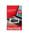 Sandisk Flashdrive Cruzer Blade 128GB USB 2.0 czarno-czerwony - nr 9