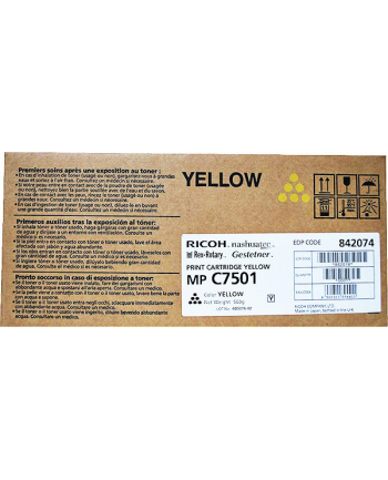 Toner Ricoh do MPC6501/7501 I 21 600 str. | yellow nr 1