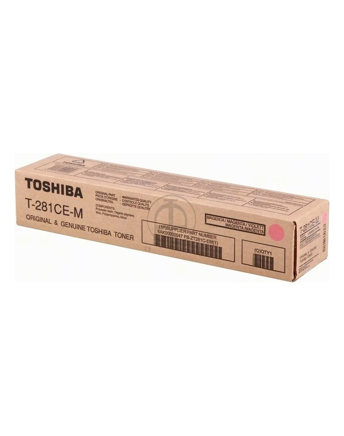Toner Toshiba T-281CEM do e-Studio 281C/351C/451C | 10 000 str. | magenta główny