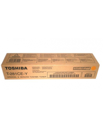Toner Toshiba T-281CEY do e-Studio 281C/351C/451C | 10 000 str. | yellow