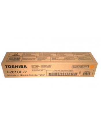 Toner Toshiba T-281CEY do e-Studio 281C/351C/451C | 10 000 str. | yellow