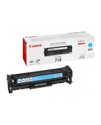 Toner Canon CRG718C do LBP-7200/7210/7660 | korporacyjny | 2 900 str. | cyan