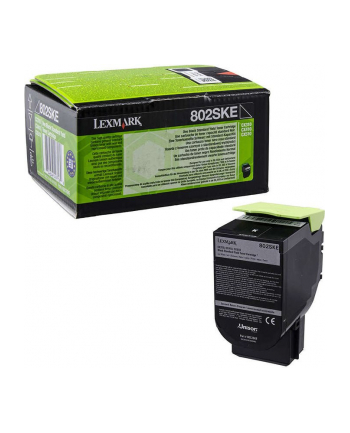 Kaseta z tonerem Lexmark 802SKE do CX-310/410 | korporacyjny | 2 500 str. |black