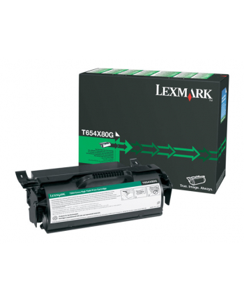 Kaseta z tonerem Lexmark do T-654/656 | korporacyjny | 36 000 str. | black