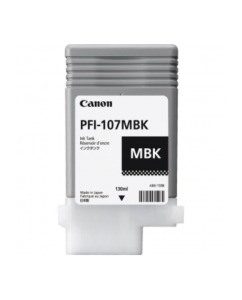 Tusz Canon PFI-107MBK do Pixma MG-5750/6850/7750 | 130ml | matte black