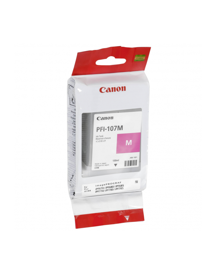 Tusz Canon PFI-107M do Pixma MG-5750/6850/7750 | 130ml | magenta główny