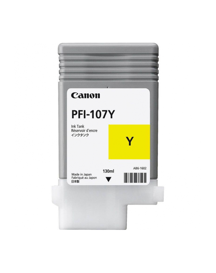 Tusz Canon PFI-107Y do Pixma MG-5750/6850/7750 | 130ml | yellow główny