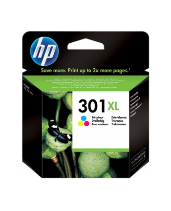Hewlett-Packard Tusz HP 301XL do Deskjet 1000/1050/1510/2000/2050/3000/3050 | 330 str. | CMY