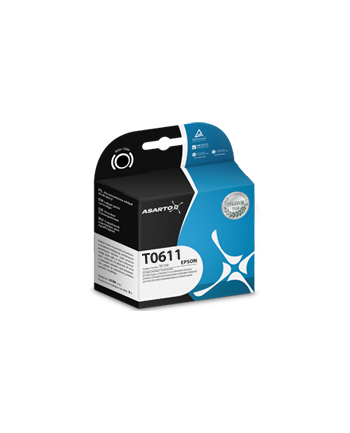 Tusz Asarto do Epson T0611 | D68/88/DX3800/4200 I black