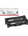 Zestaw dwóch tonerów Canon CRGP718BK do LBP-7200 | korp | 2 x 3 400 str. | black - nr 17