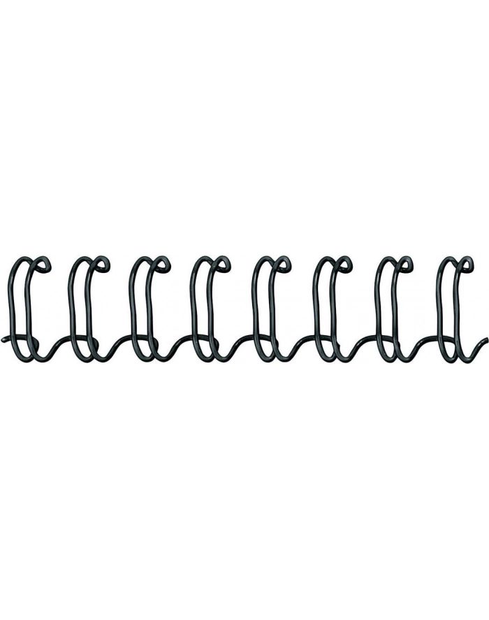 Fellowes grzbiet drutowy skok 3:1 10mm czarny | 100szt. główny