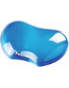 Fellowes podkładka pod nadgarstek żelowa CRYSTAL, niebieska - nr 14