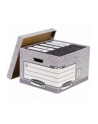 Fellowes Bankers Box System z FSC® - duże pudło na archiwa - FastFold, op. 10szt - nr 1
