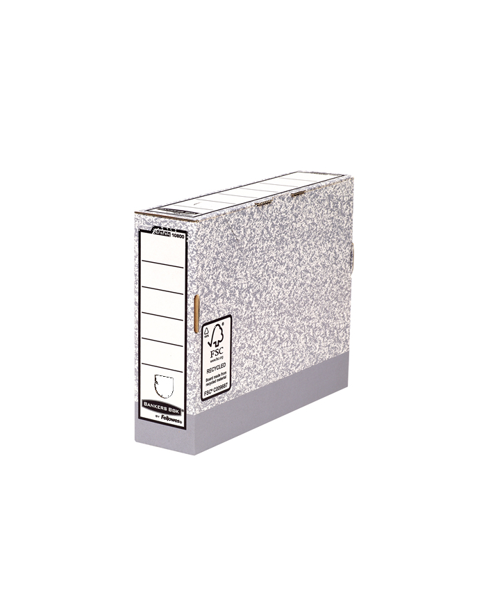 Fellowes Bankers Box System z FSC® - pudełko na akta 80 mm - FastFold, op. 10szt główny