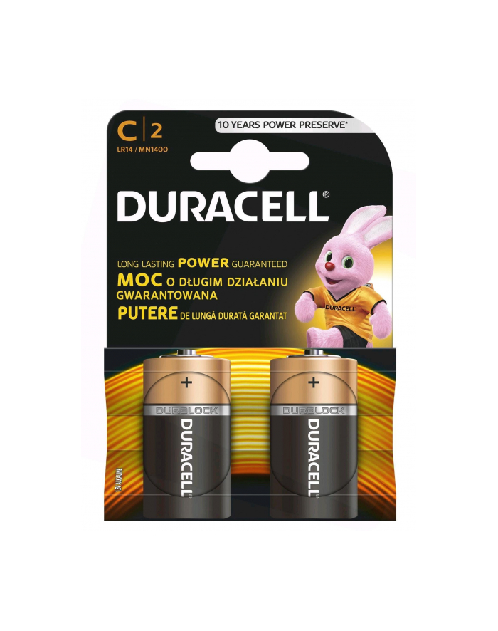 Bateria Duracell LR14 / C / MN1400 (K2) Basic główny