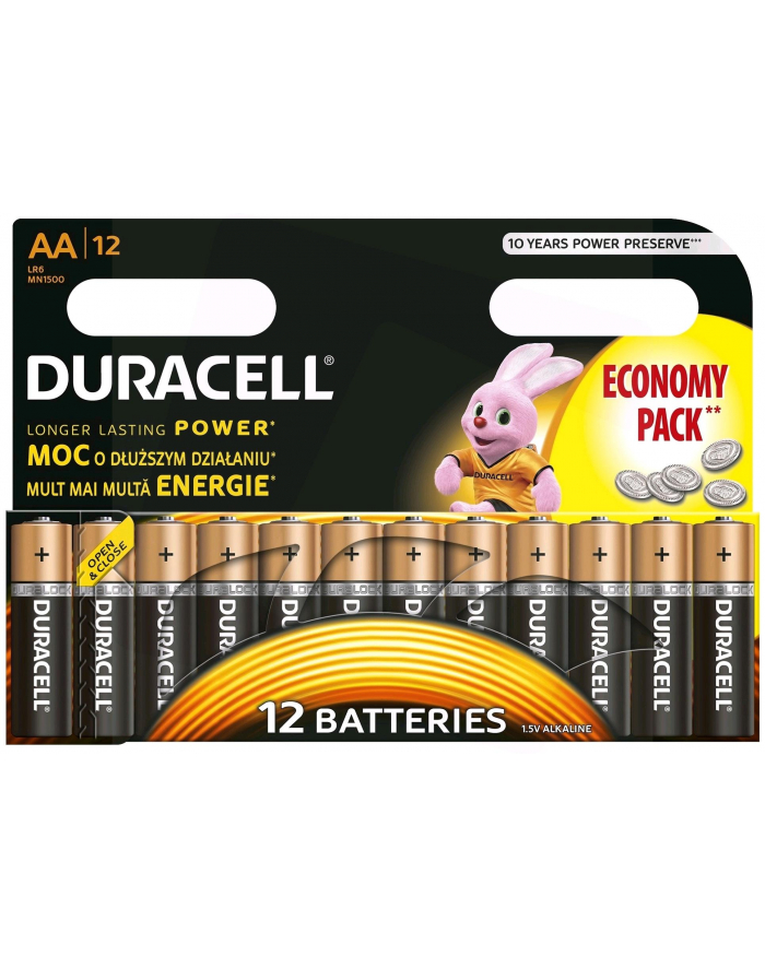 Bateria Duracell Obelix LR 6 / AA / MN1500 (B12) Basic główny