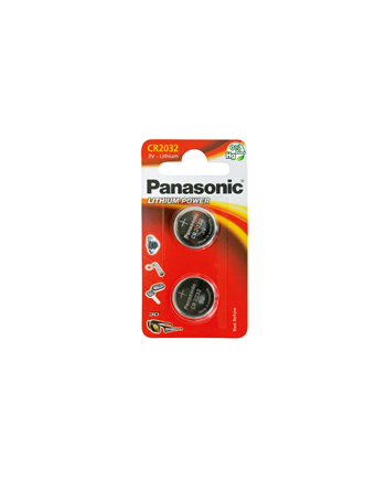 Baterie Panasonic litowo-guzikowe  CR2032/2BP | 2szt.