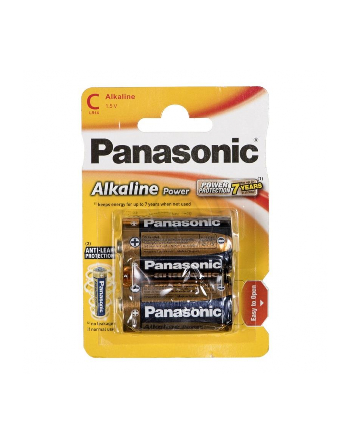 Baterie Panasonic alkaliczne ALKALINE LR014AP/2BP | 2szt. główny