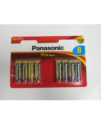 Baterie Panasonic alkaliczne LR6/4+4 PRO | 8szt.