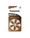 Baterie Panasonic cynkowo-powietrzne do aparatów słuchowych  PR312/6BP | 6szt. - nr 1