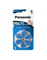 Baterie Panasonic cynkowo-powietrzne do aparatów słuchowych  PR675/6BP | 6szt. - nr 2