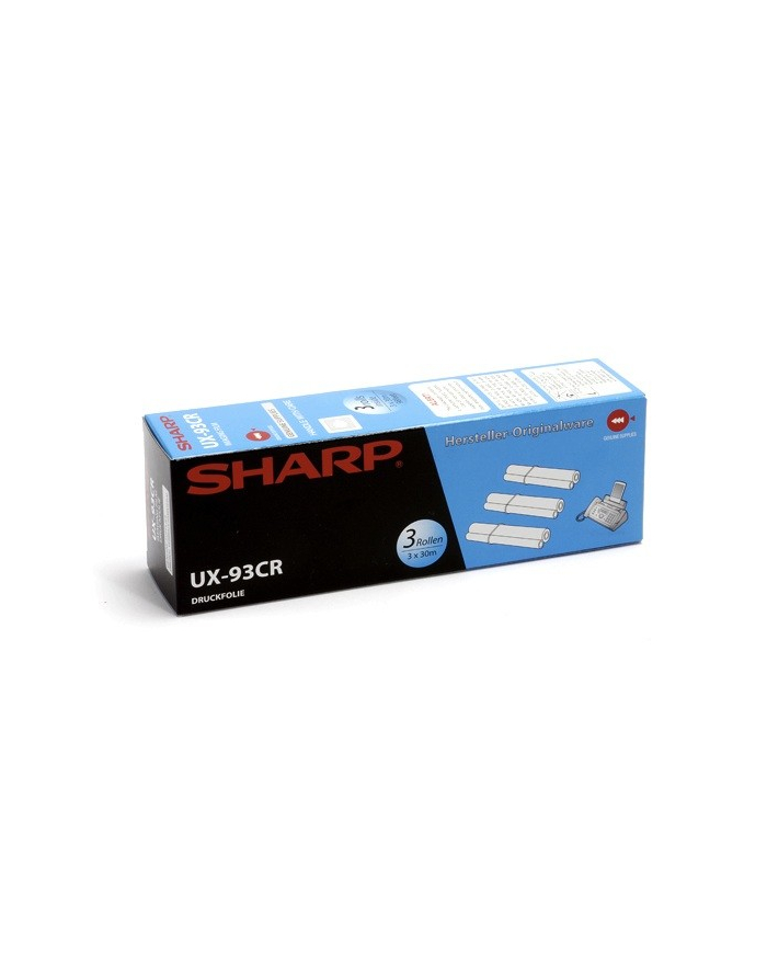 Folia Sharp do faksu UX-P400/410/460/A50/D50 | 3 x 90 str. | black główny