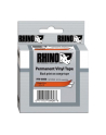Dymo taśma do drukarek Rhino 18436 5,5m/19mm winylowa czarny/pomarańczowy - nr 8
