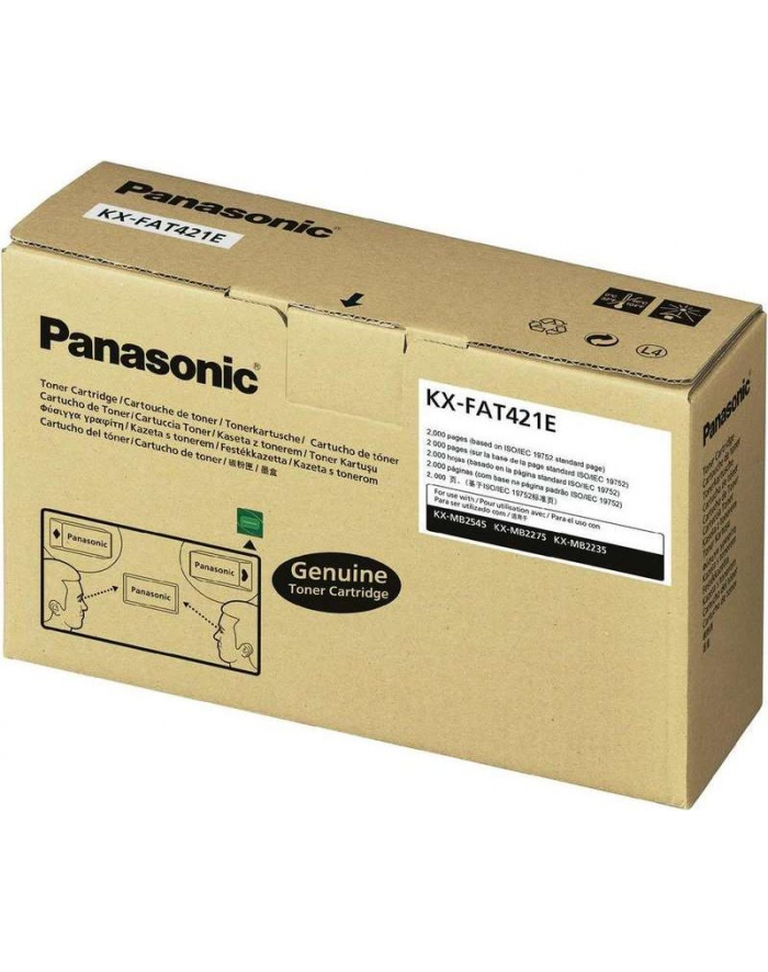 Toner Panasonic do KX-MB2230/2270/2515/2545/2575 | 3 000 str. | black główny